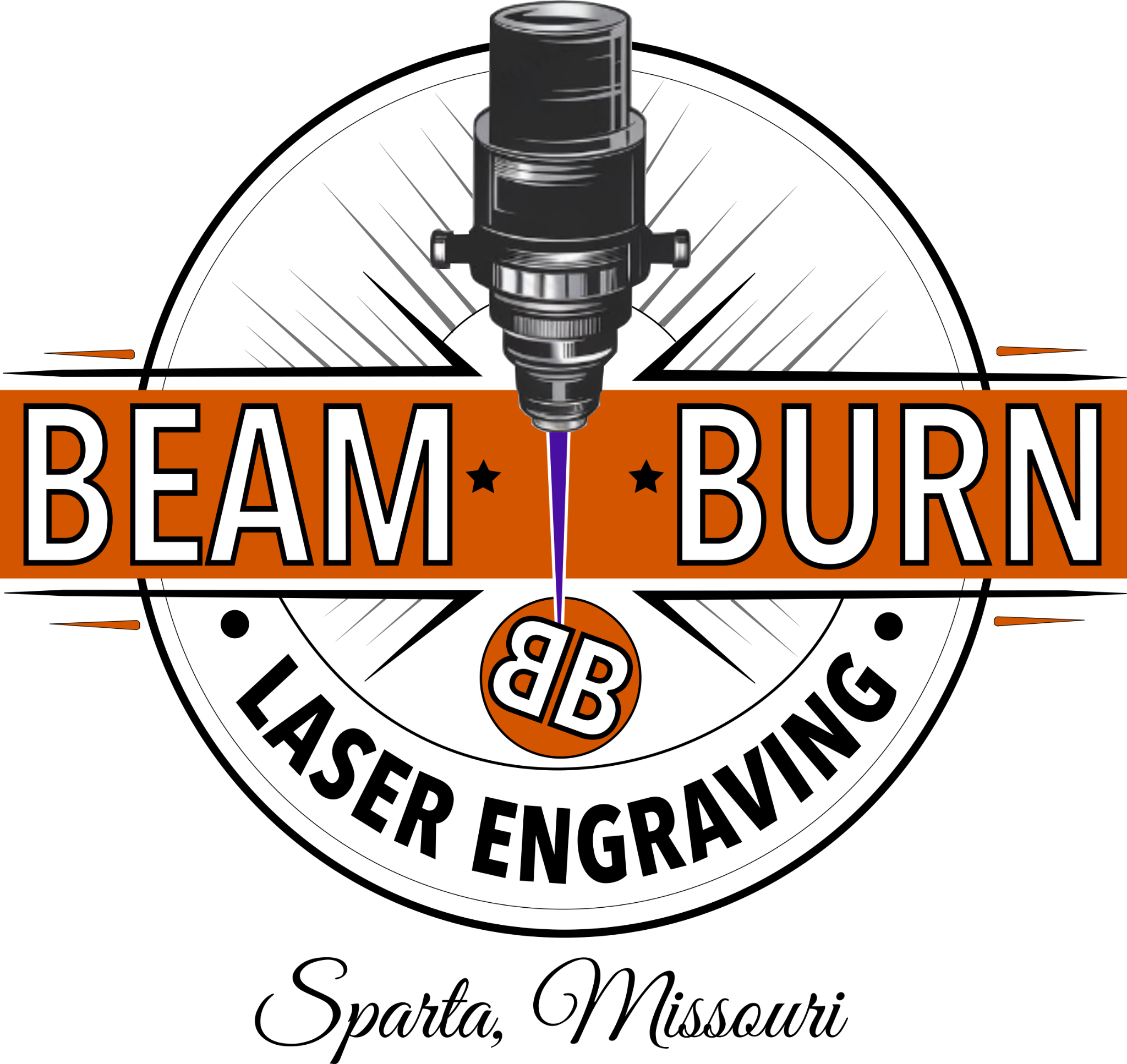 Beam Burn Laser Engraving